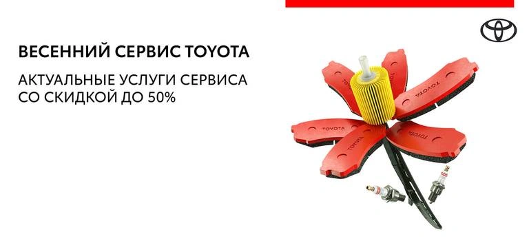 Cезонный сервис Toyota. Зима 2018−2019